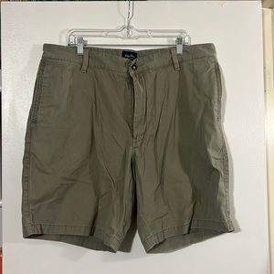 Indigo Palms khaki flat front shorts